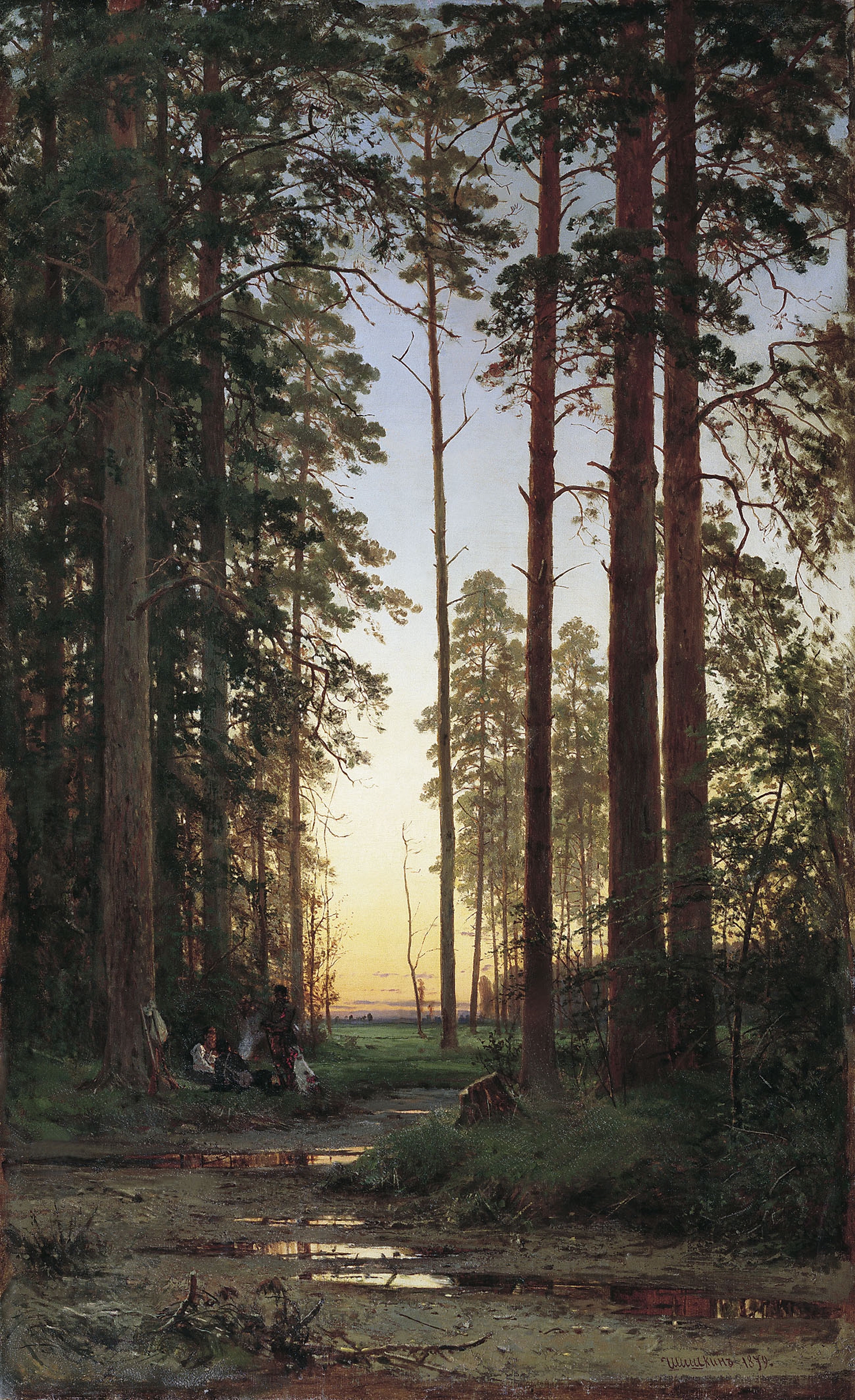 Шишкин. Опушка леса. 1879
