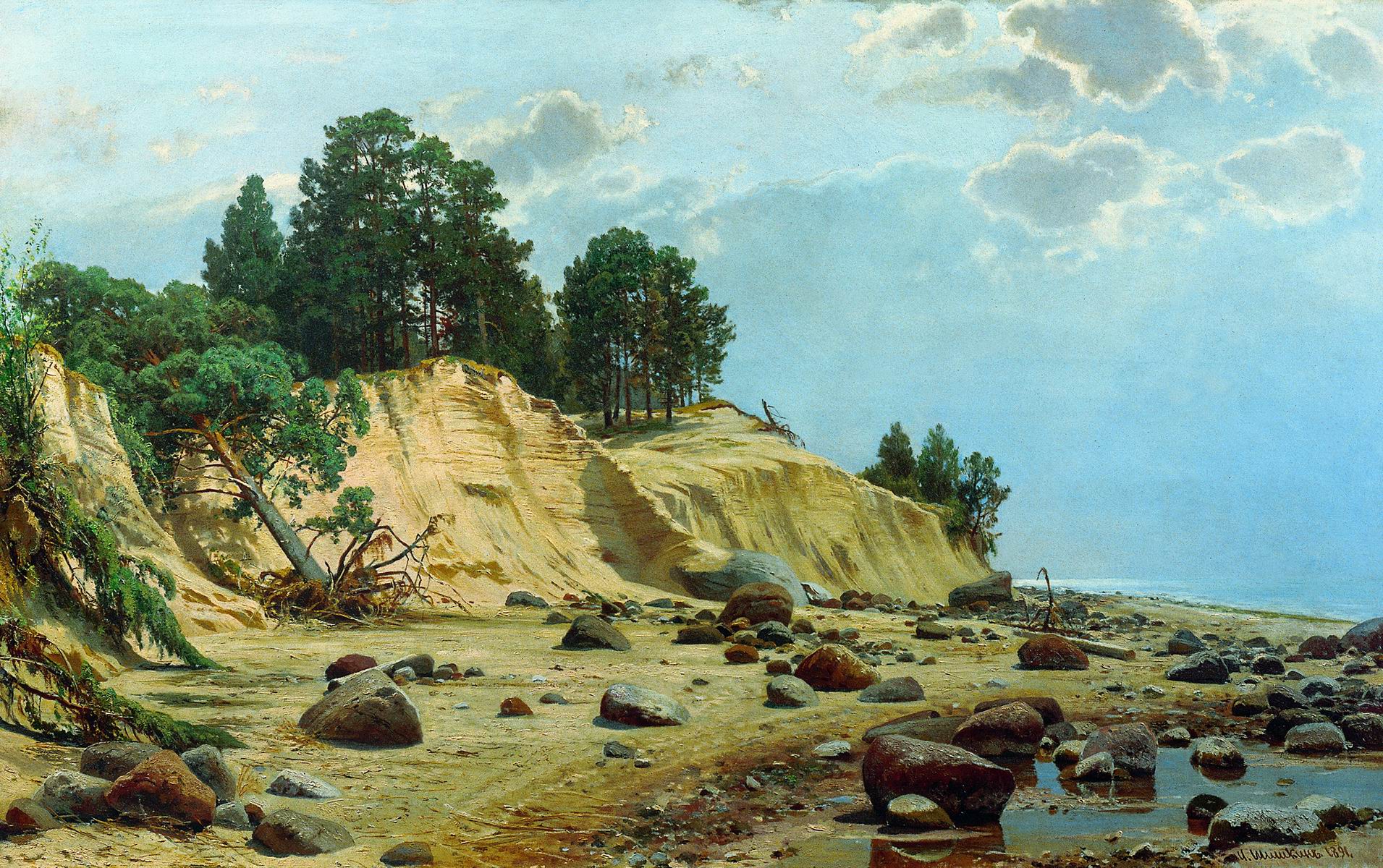 Шишкин. После бури. Мери-Хови. 1891