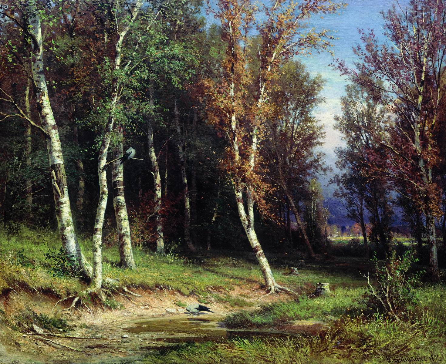 Шишкин. Лес перед грозой. 1872