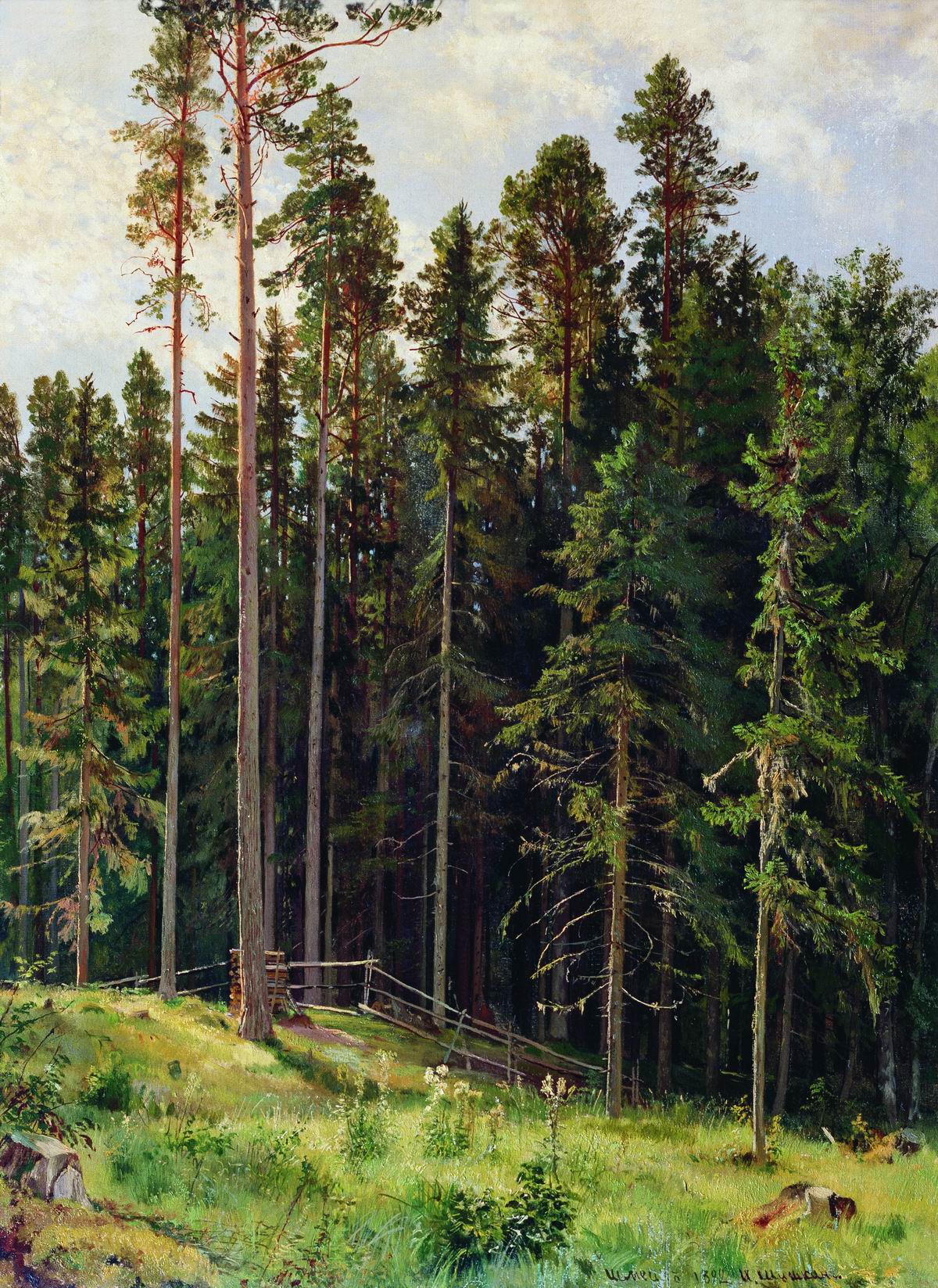 Шишкин. Лес. 1892