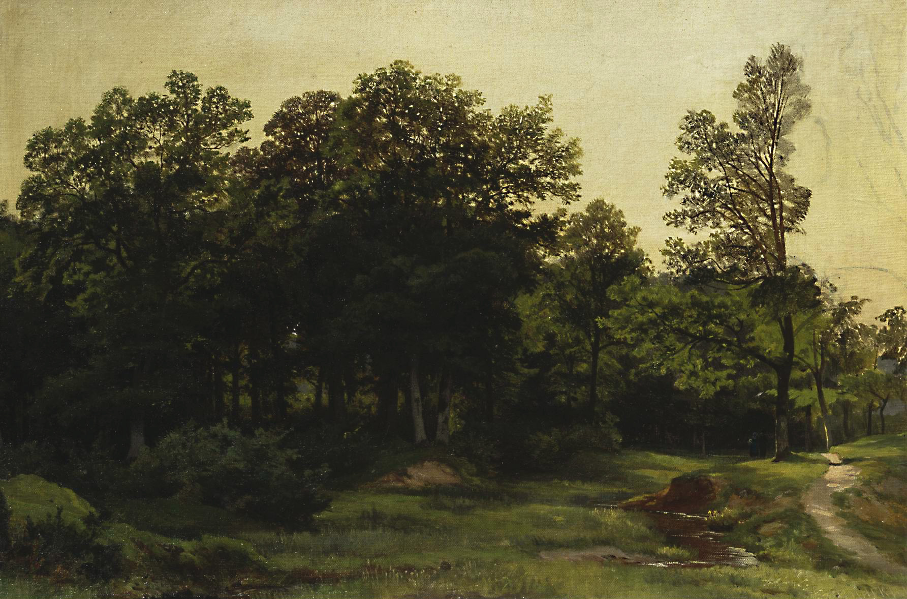 Шишкин. Лиственный лес. 1890-е