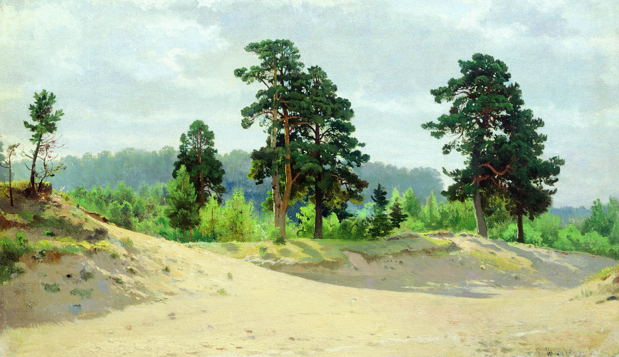 Шишкин. Опушка леса. 1890