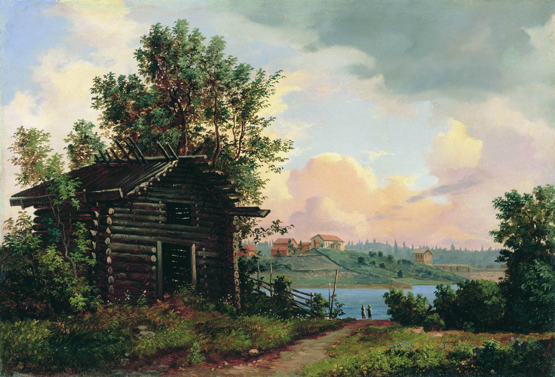 Шишкин. Пейзаж. 1861