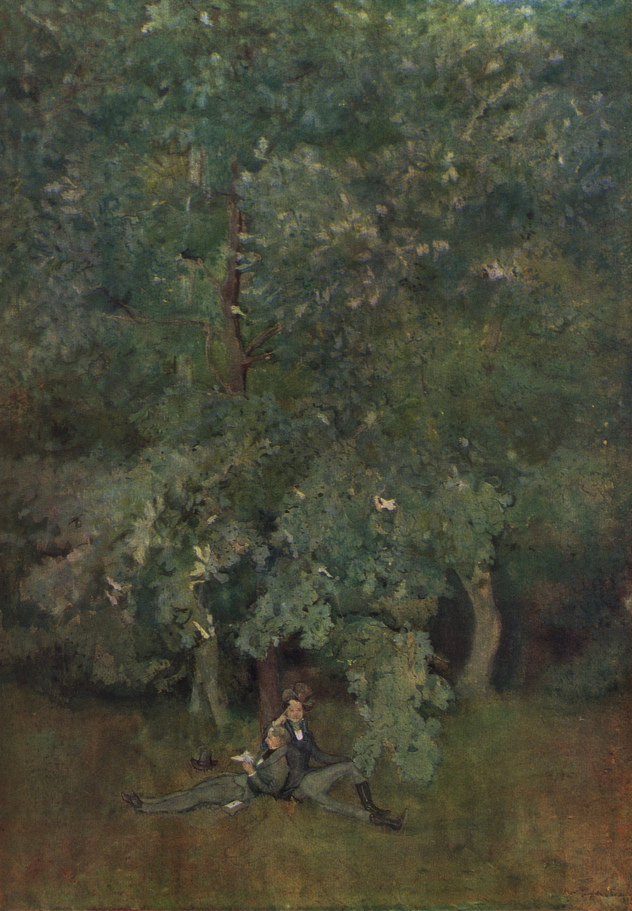 Сомов. Поэты. 1898