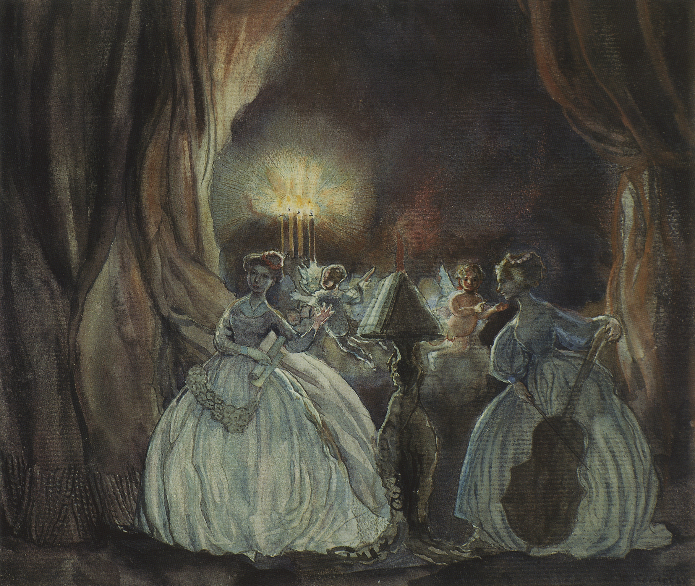 Сомов. Концерт. 1900