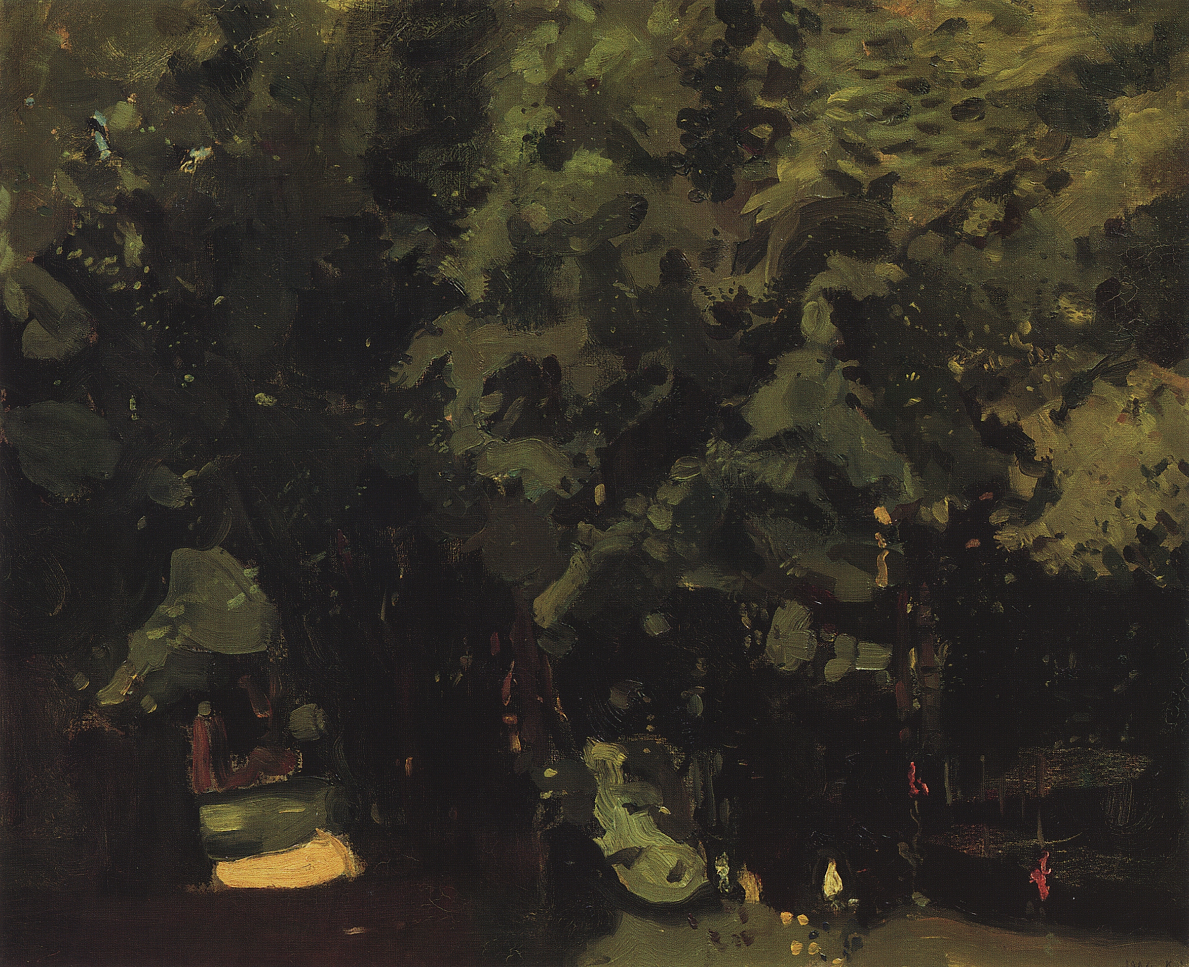 Сомов. Парк. 1904