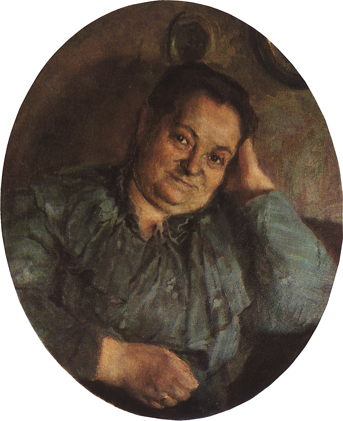 Сомов. Портрет матери художника. 1895