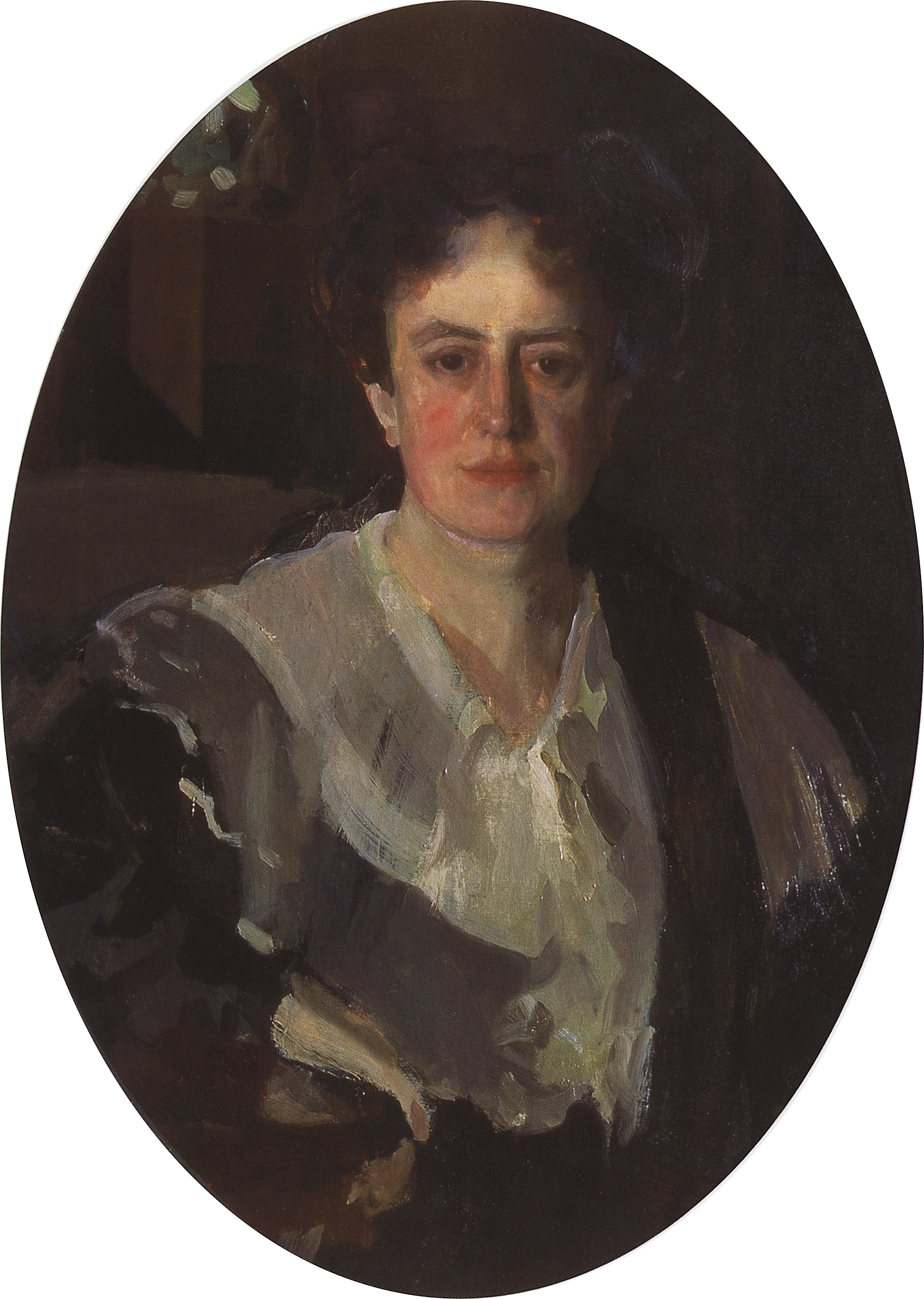 Сомов. Портрет художницы Е.Н.Званцевой. 1903