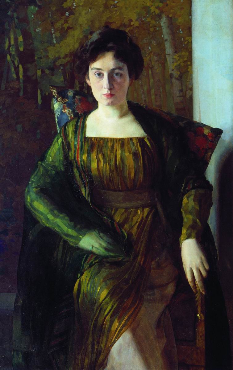 Сомов. Портрет Г.Л.Гиршман. 1910-1911