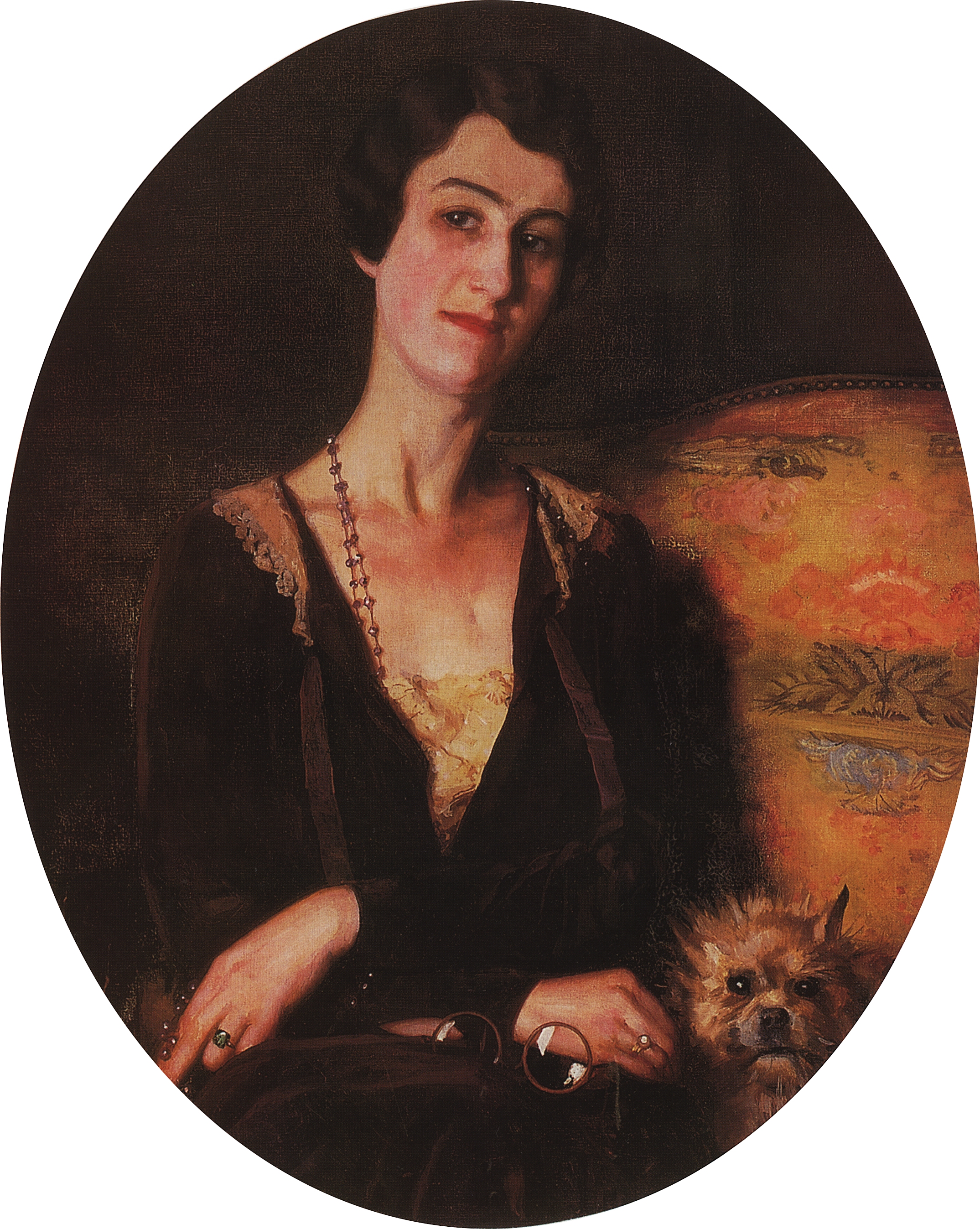 Сомов. Портрет Е.С.Питс-Билибиной. 1926