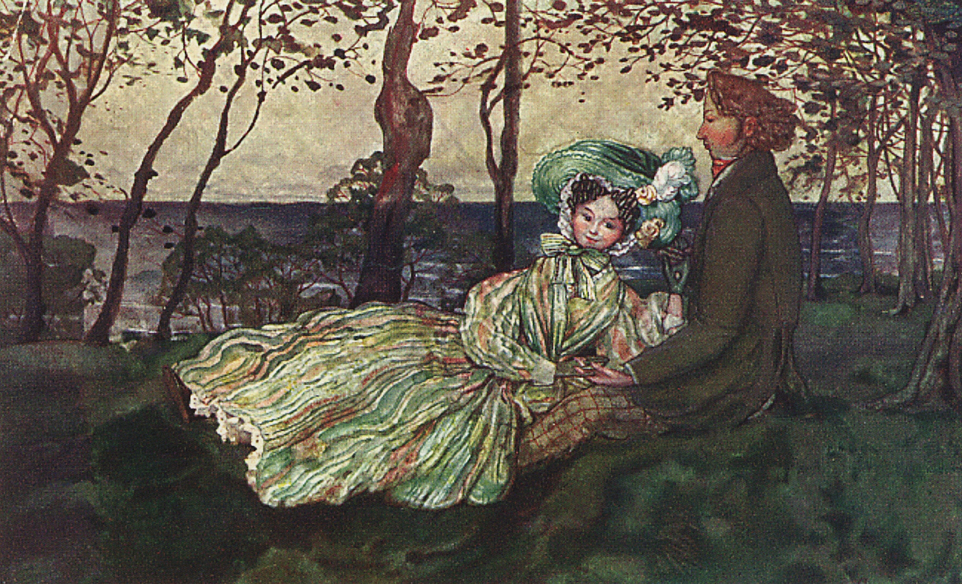 Сомов. Идиллия. 1905