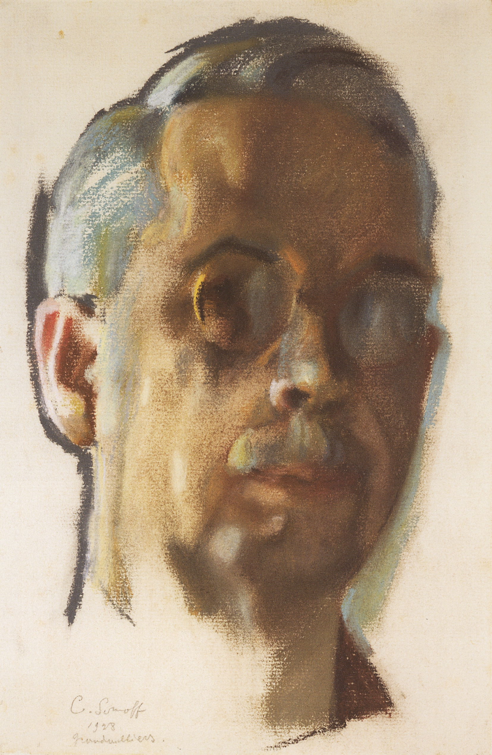 Сомов. Автопортрет. 1928