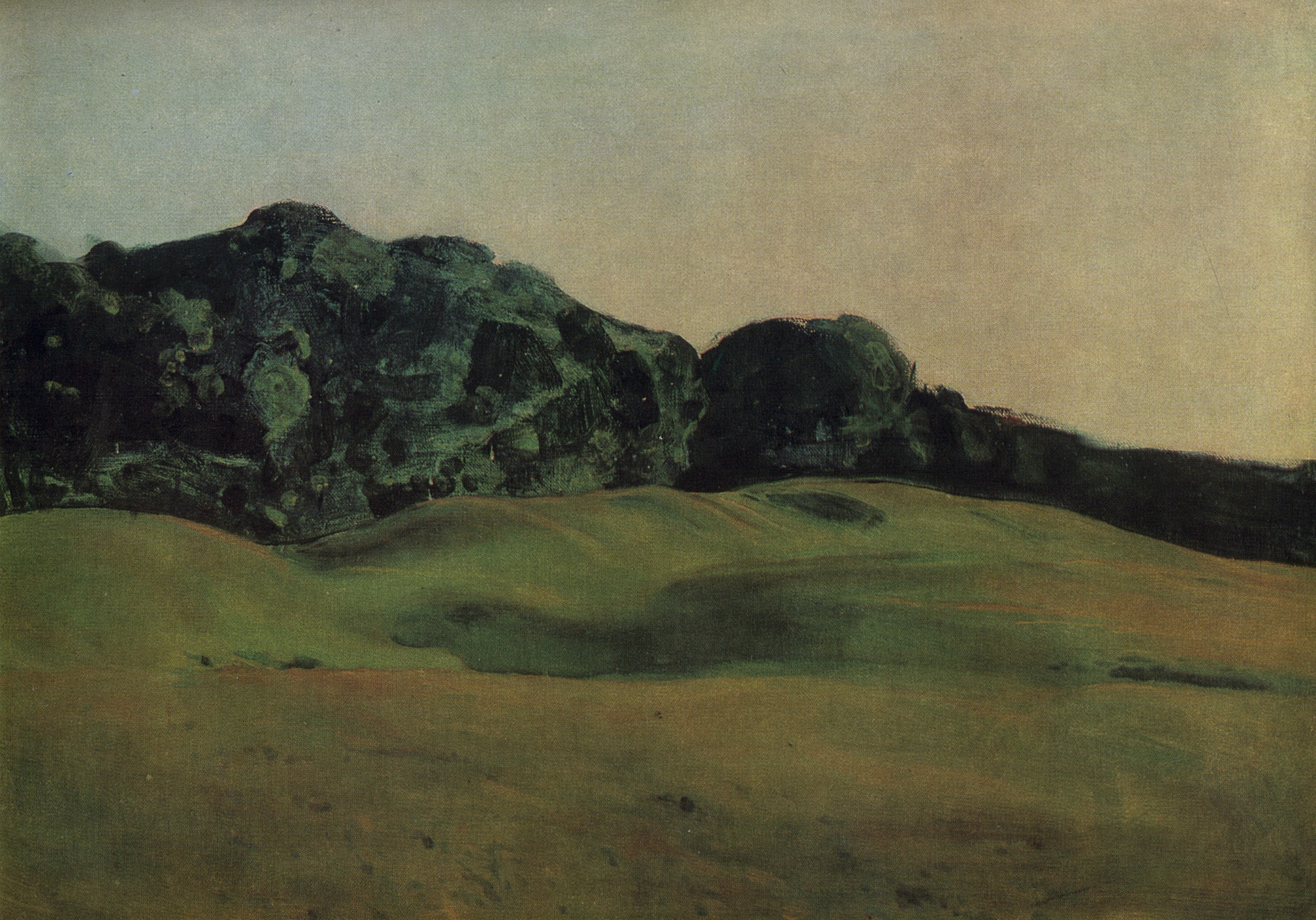 Сомов. Перед заходом солнца. 1900