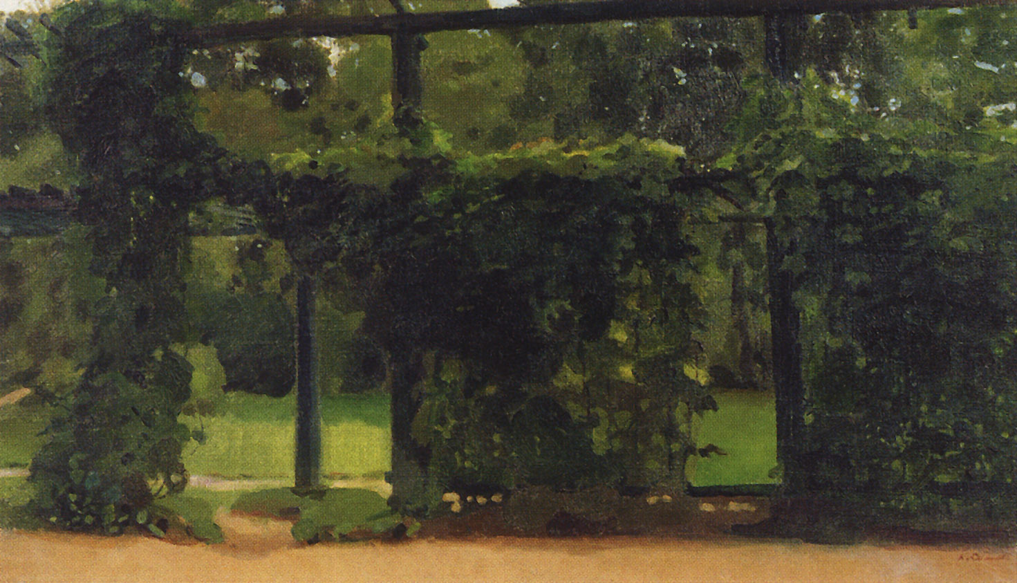 Сомов. Боскет. 1901