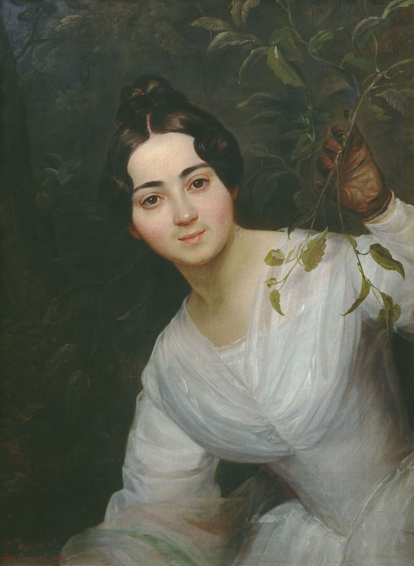 Бороздна-Стромилина. Портрет М.С. Воейковой. 1836