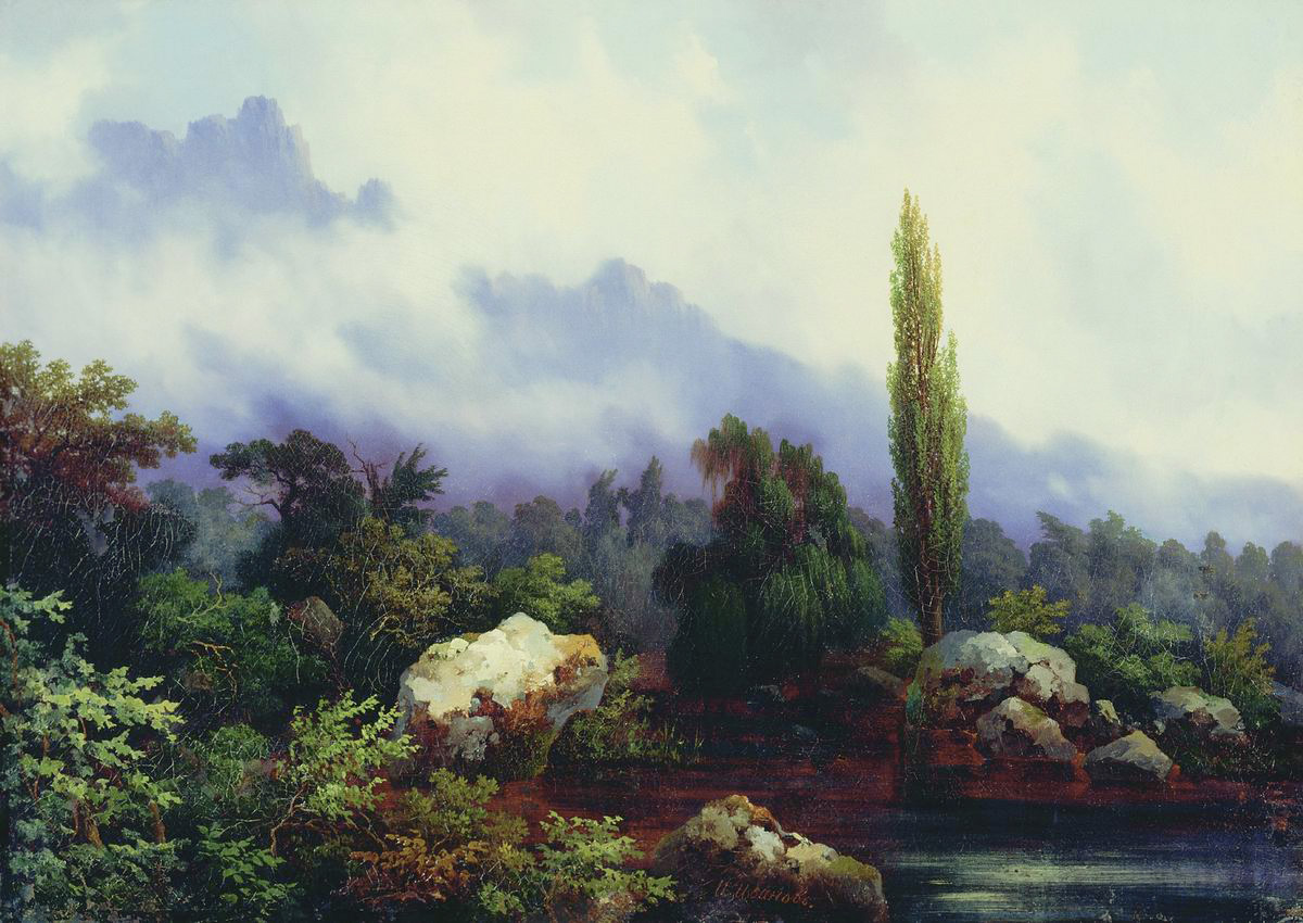 Иванов И.. Крым. Алупка. 1840-е