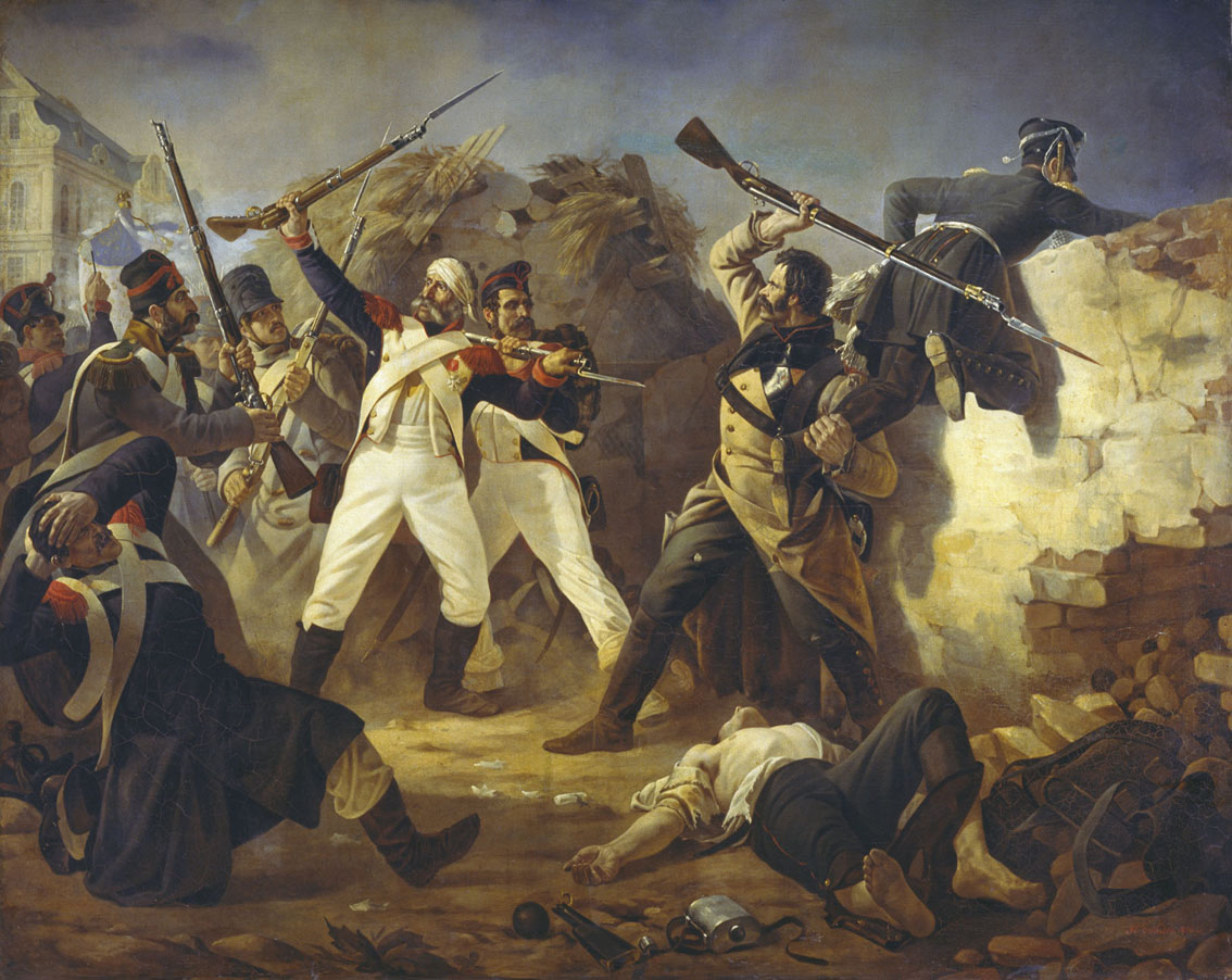 Бабаев. Подвиг гренадера лейб-гвардии Финляндского полка Л. Коренного в битве под Лейпцигом в 1813 году. 1846