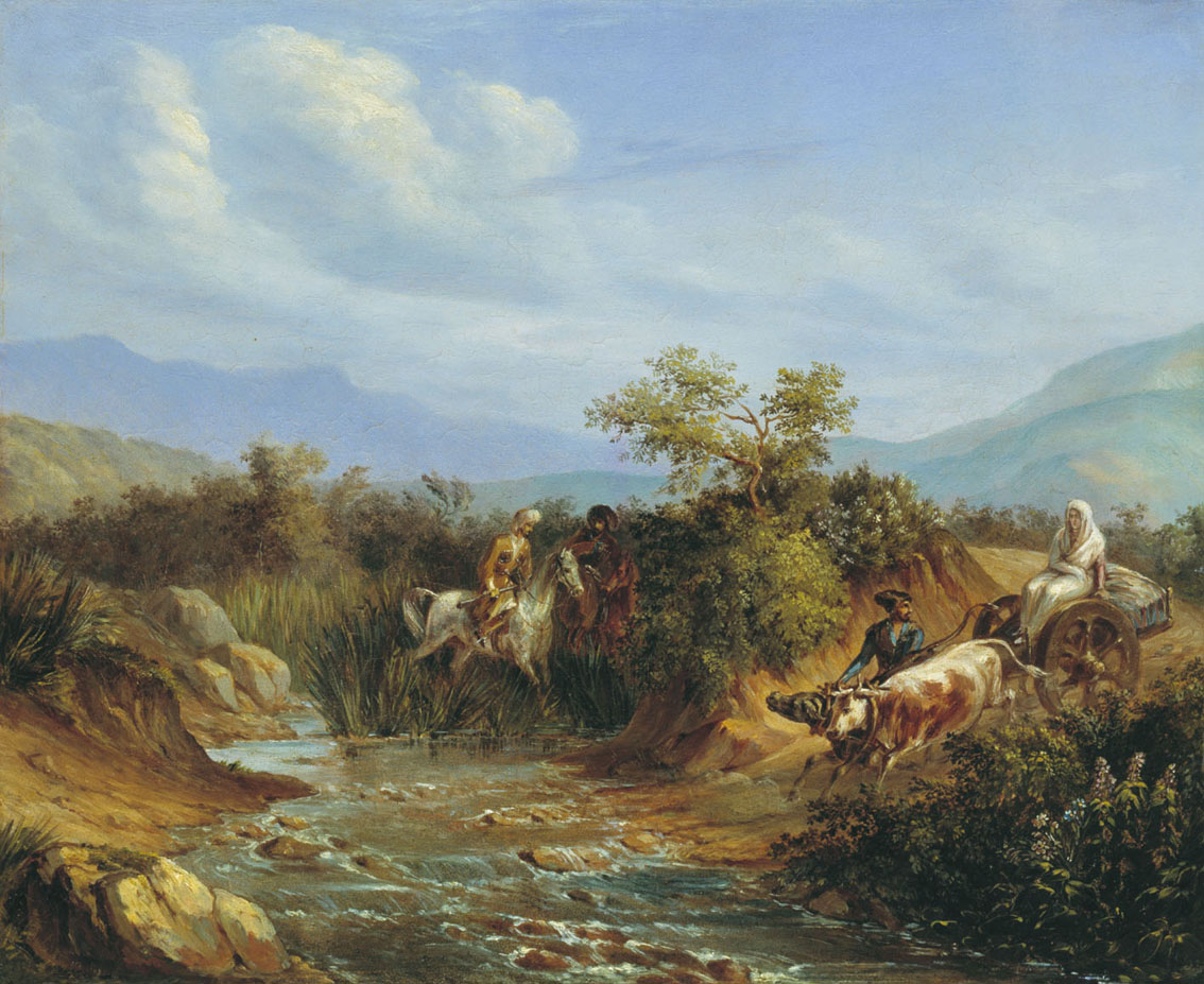 Лермонтов. Нападение. 1838
