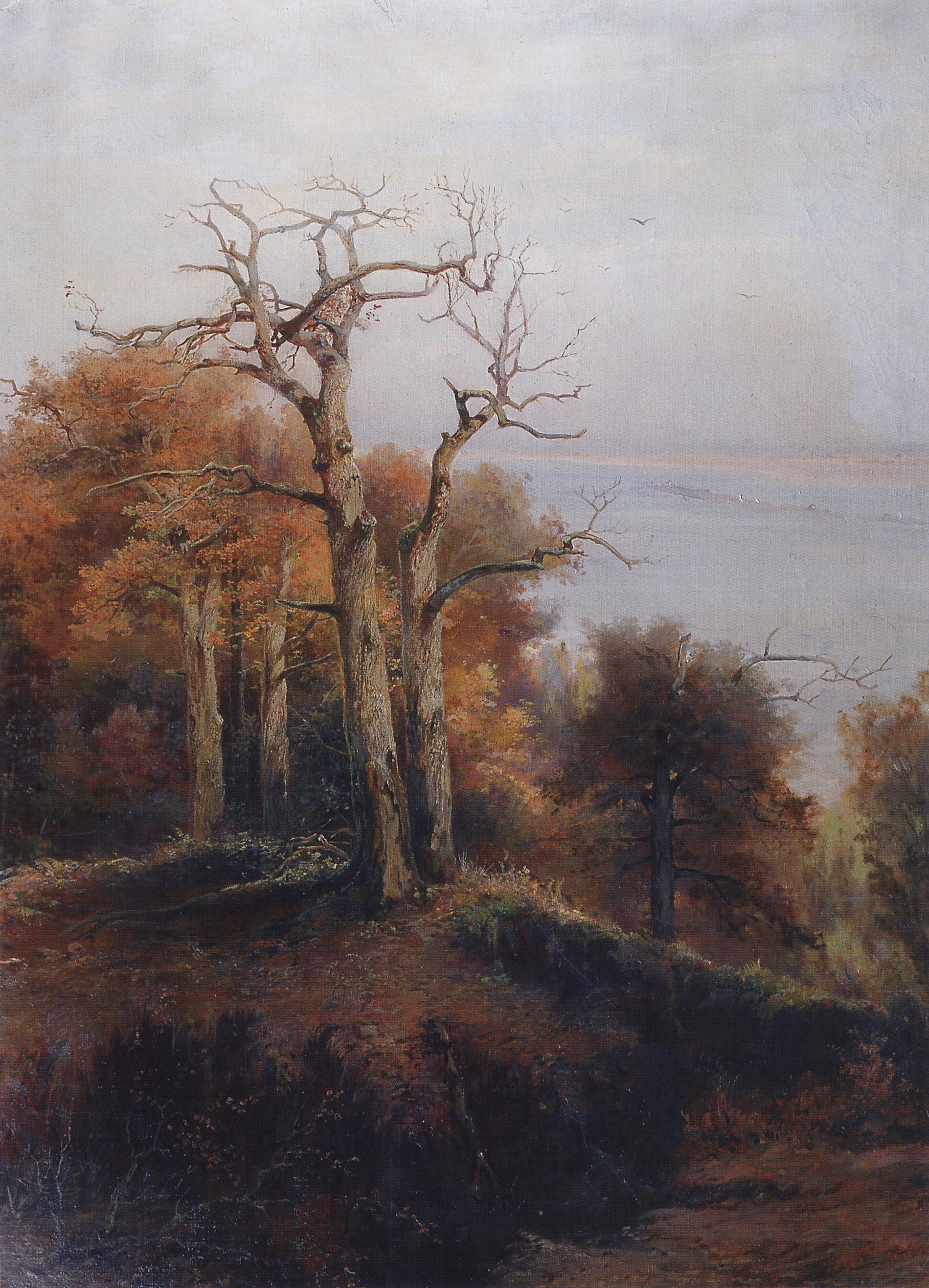 Саврасов. Осенний лес. Кунцево. Проклятое место. 1872