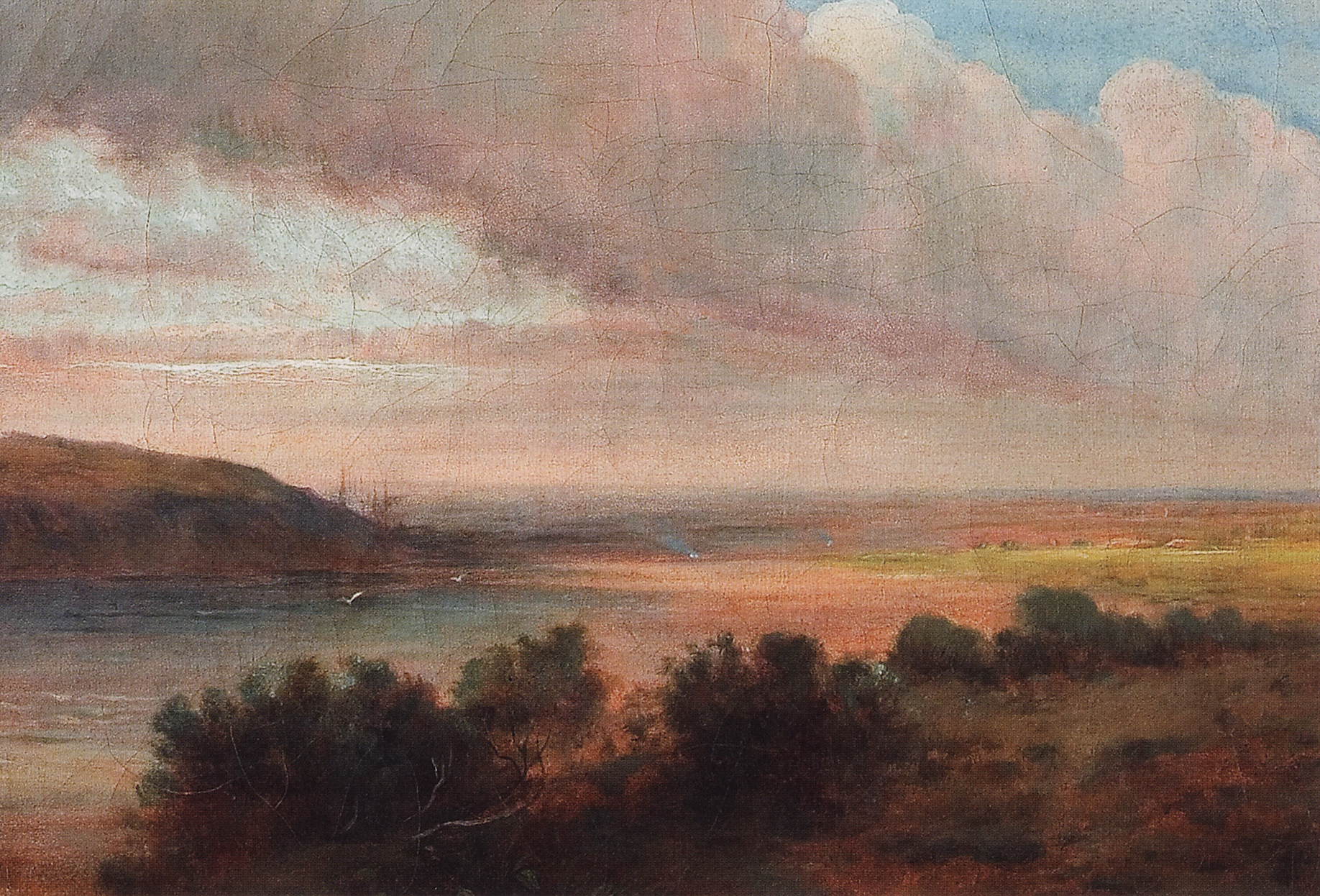 Саврасов. На Волге. Первая половина 1870-х