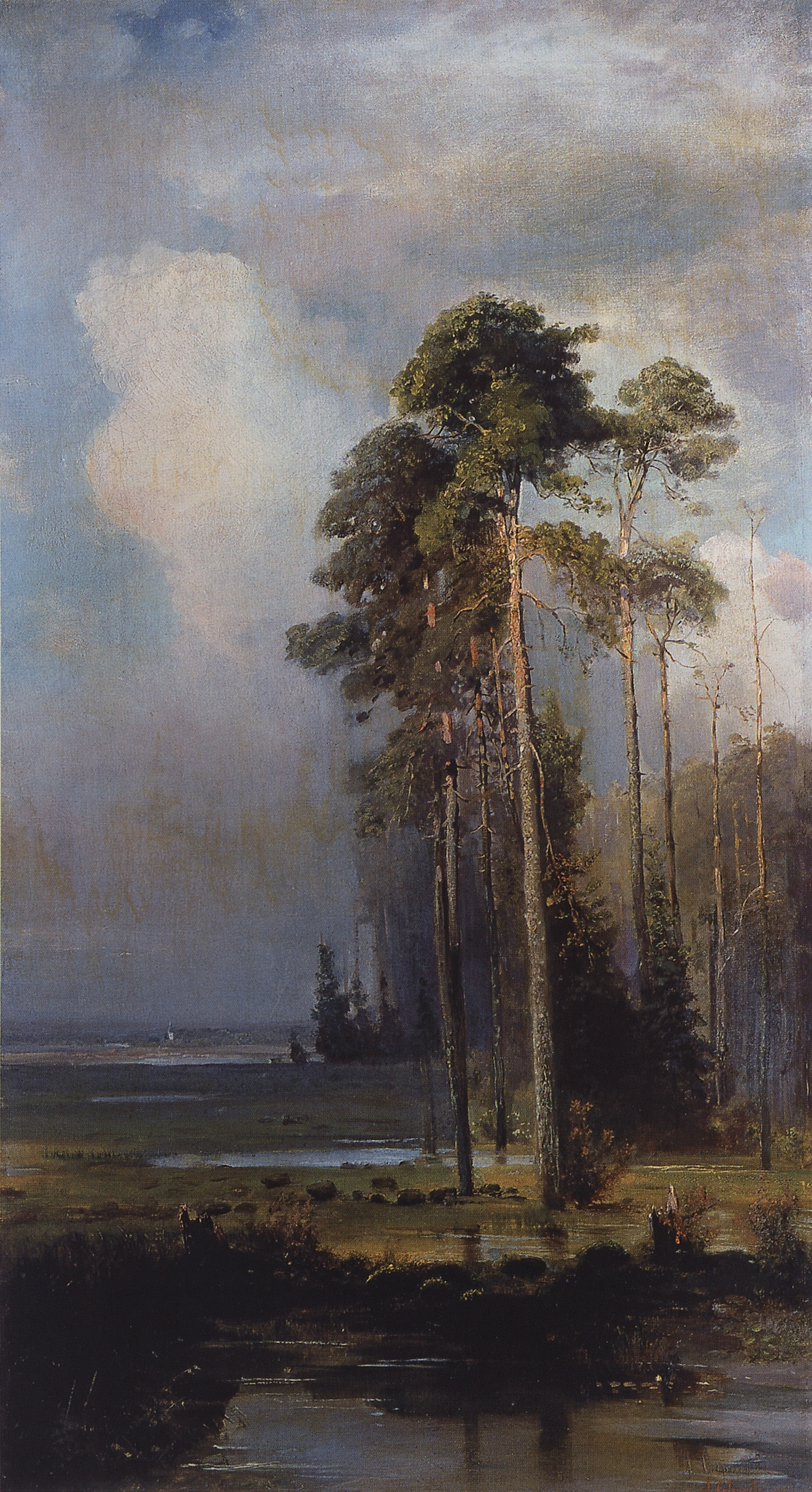 Саврасов. Осень. Сокольники. 1880-1890-е