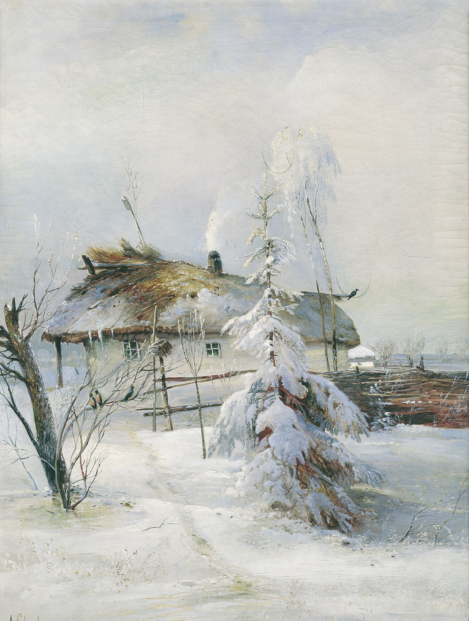 Саврасов. Зима. 1873