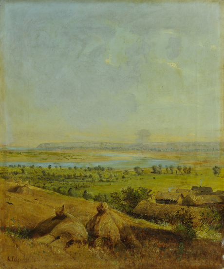 Саврасов. Сжатое поле. 1874
