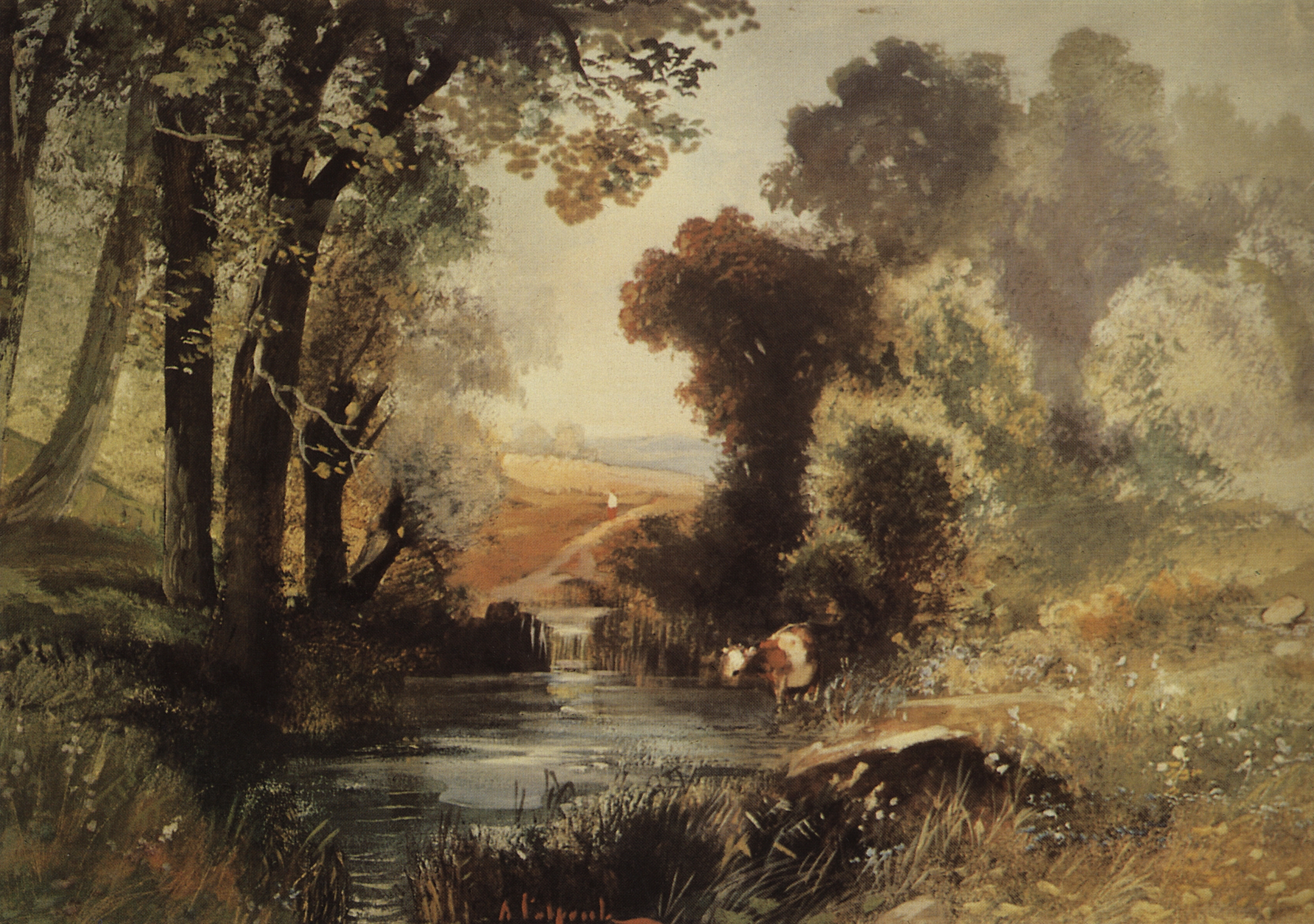 Саврасов. Летний пейзаж. 1860-е