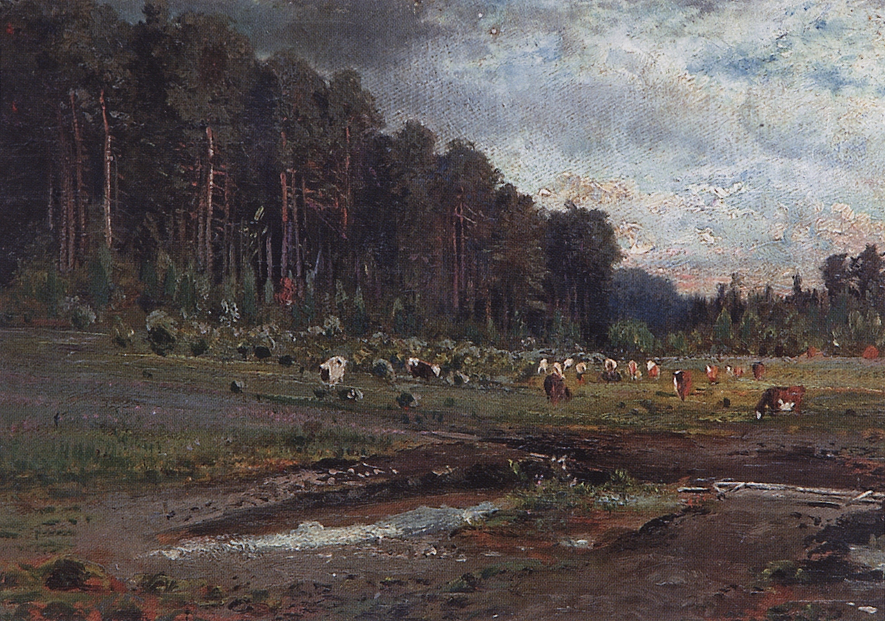Саврасов. Лосиный остров в Сокольниках. 1869