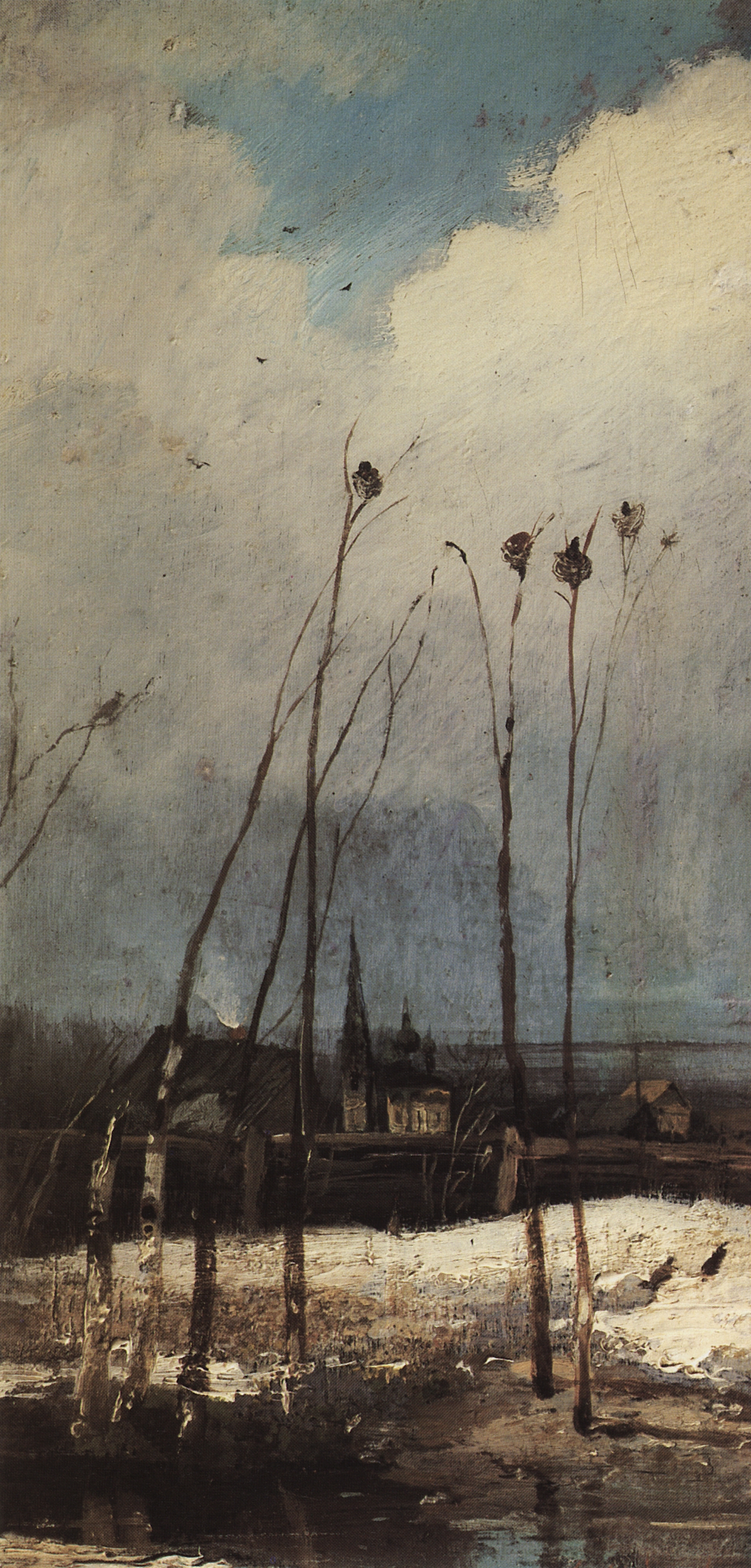 Саврасов. Грачи прилетели. 1880-е
