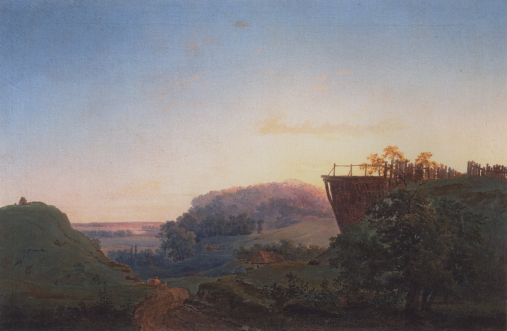 Саврасов. Украинский пейзаж. 1849