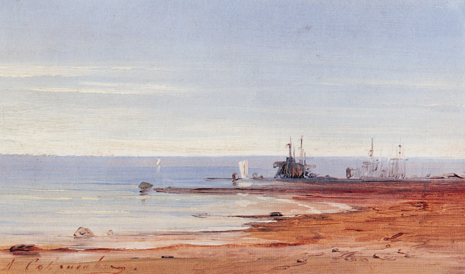 Саврасов. Море. 1860-е