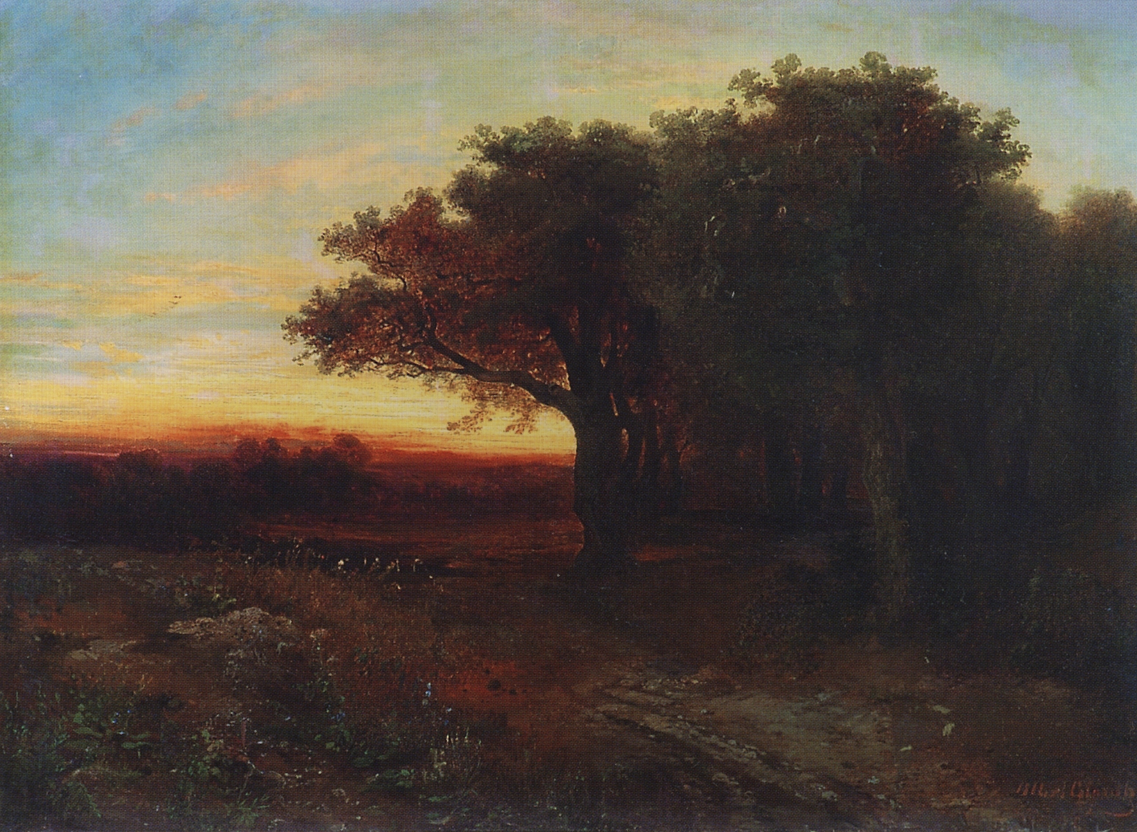 Саврасов. Закат. 1862