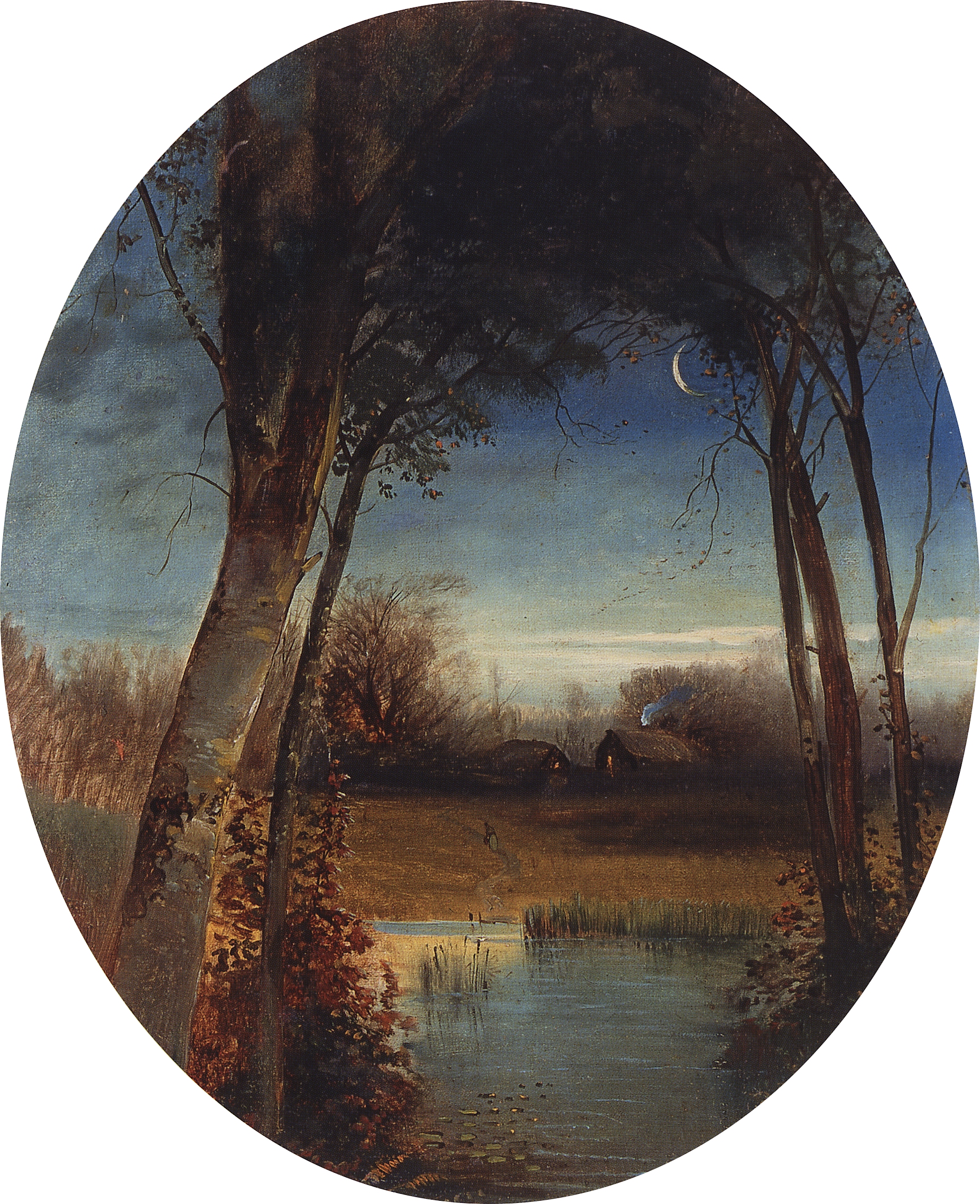 Саврасов. Речной пейзаж. 1880-1890-е