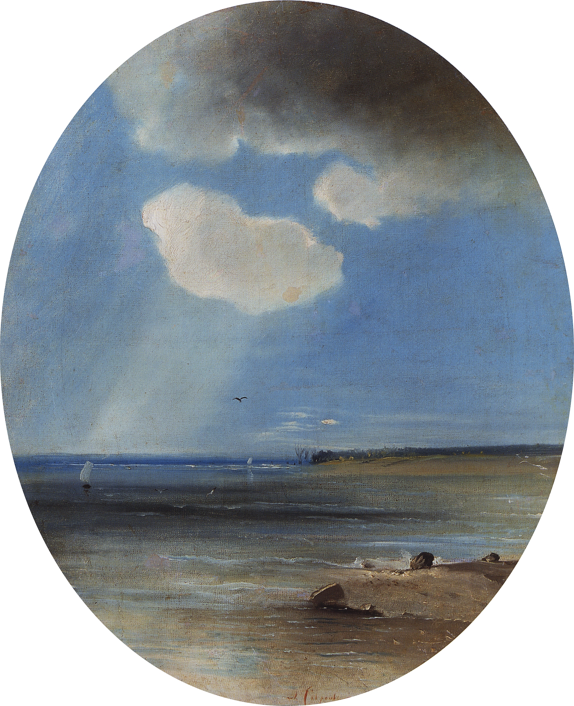 Саврасов. Морской пейзаж. 1880-1890-е