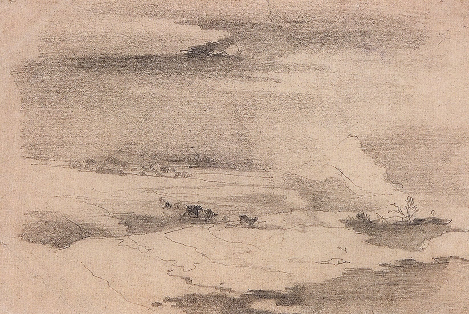 Саврасов. Весенний пейзаж. 1880-1890-е