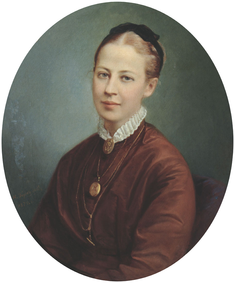 Горбунов. Женский портрет. 1874