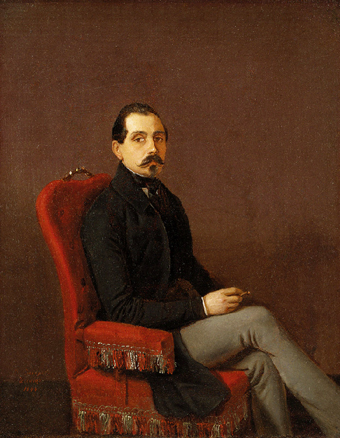 Захаров-Чеченец. Портрет И.Ф.Ладыженского. 1844