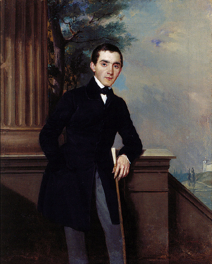 Захаров-Чеченец. Автопортрет. 1833-1834 (?)