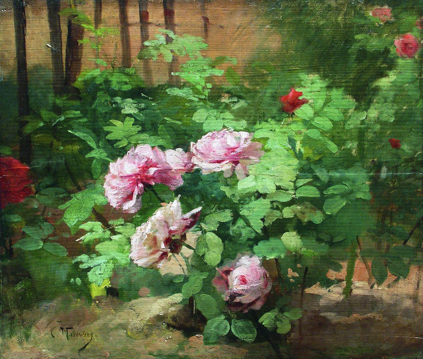 Маковский К.. Розы. 1890-е