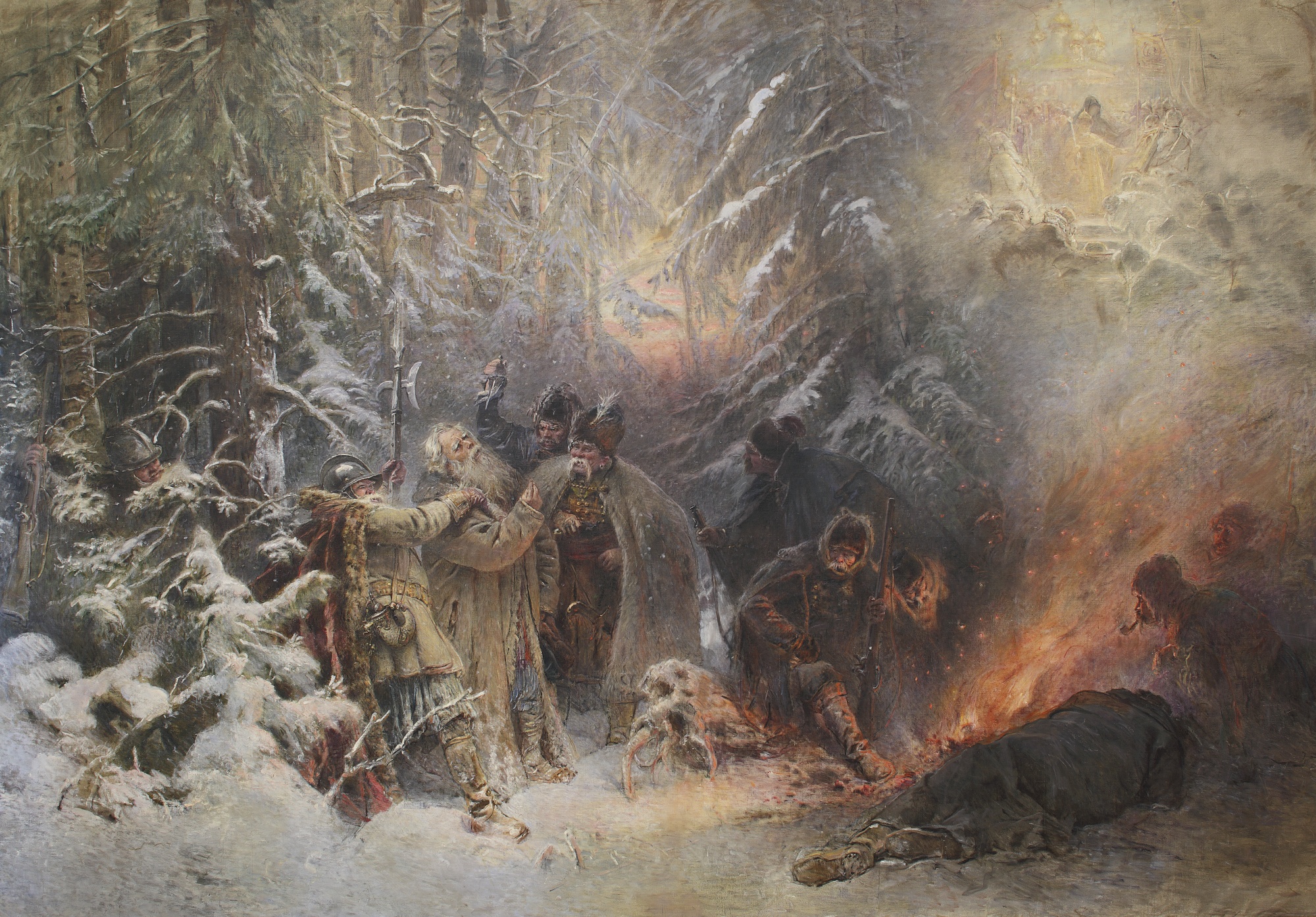 Маковский К.. Иван Сусанин. 1914