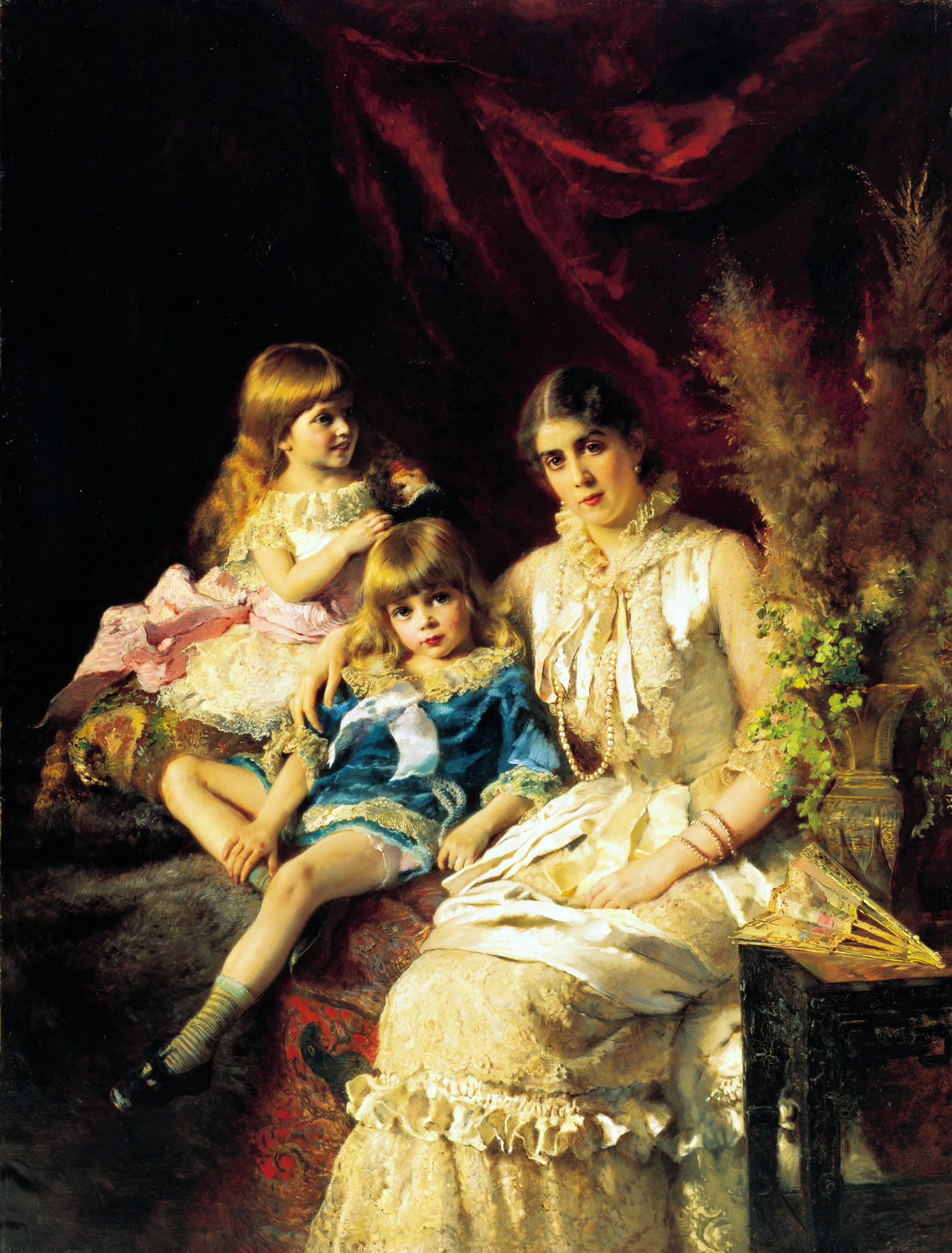 Маковский К.. Семейный портрет. 1882