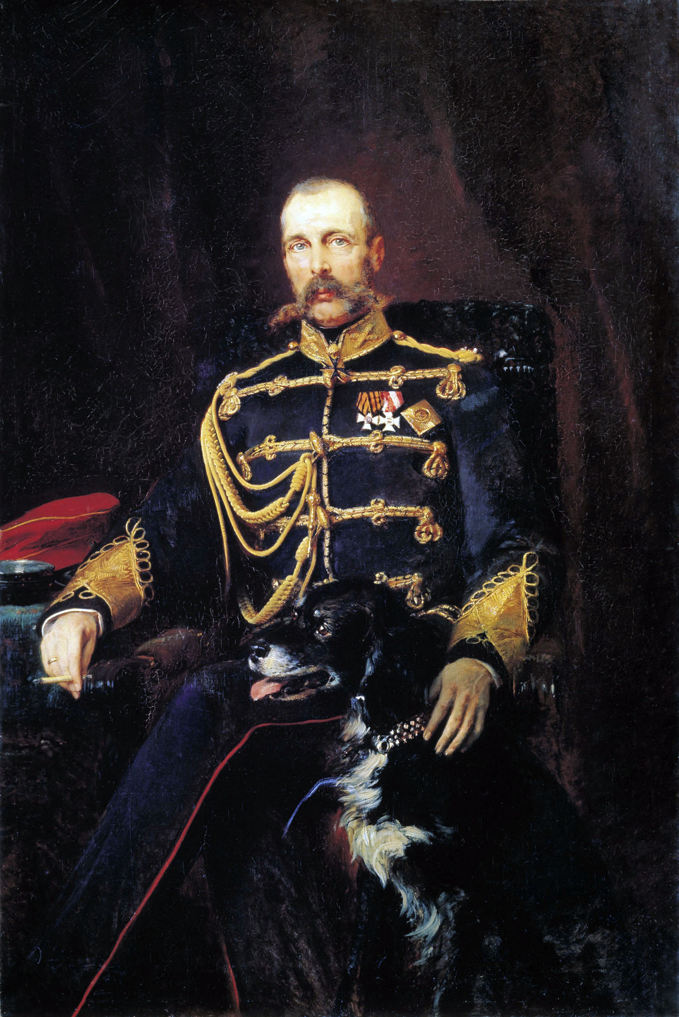 Маковский К.. Портрет Александра II. 1881