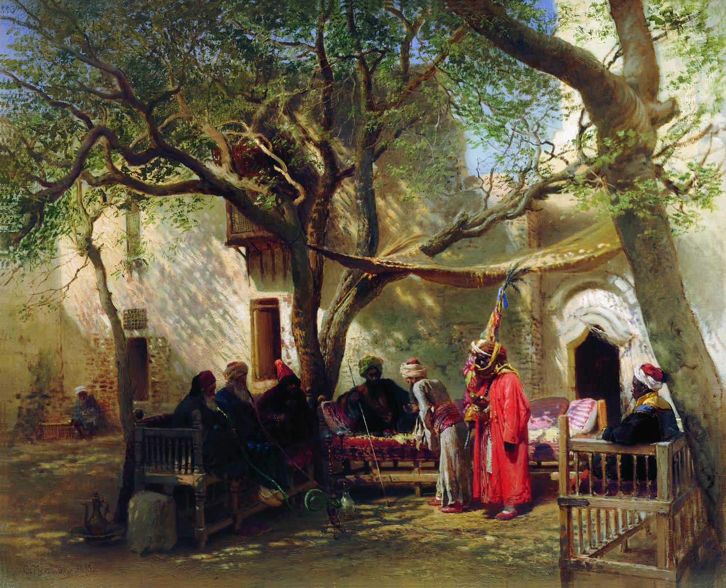 Маковский К.. Дервиши в Каире. 1875