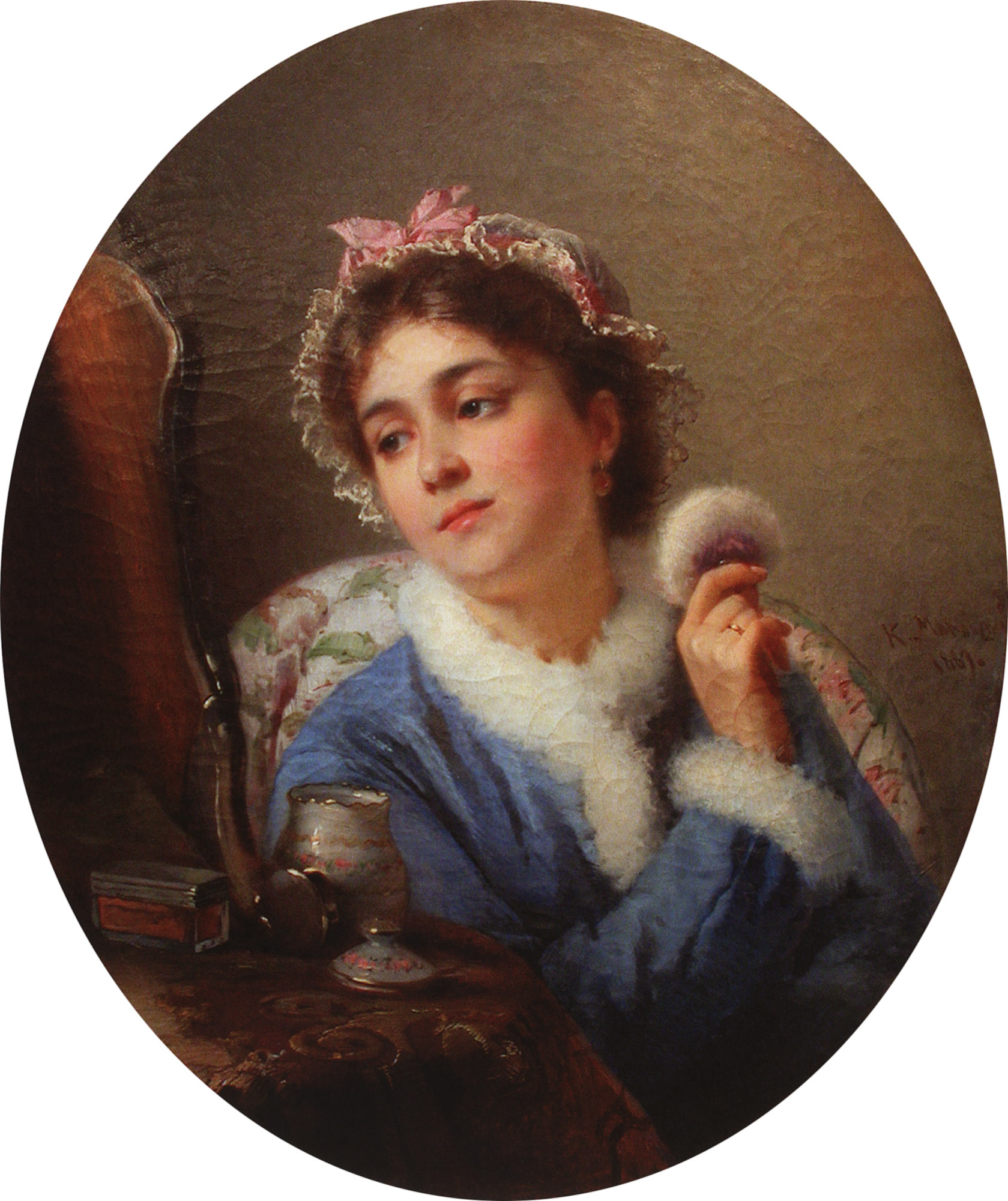 Маковский К.. Кокетка. 1889