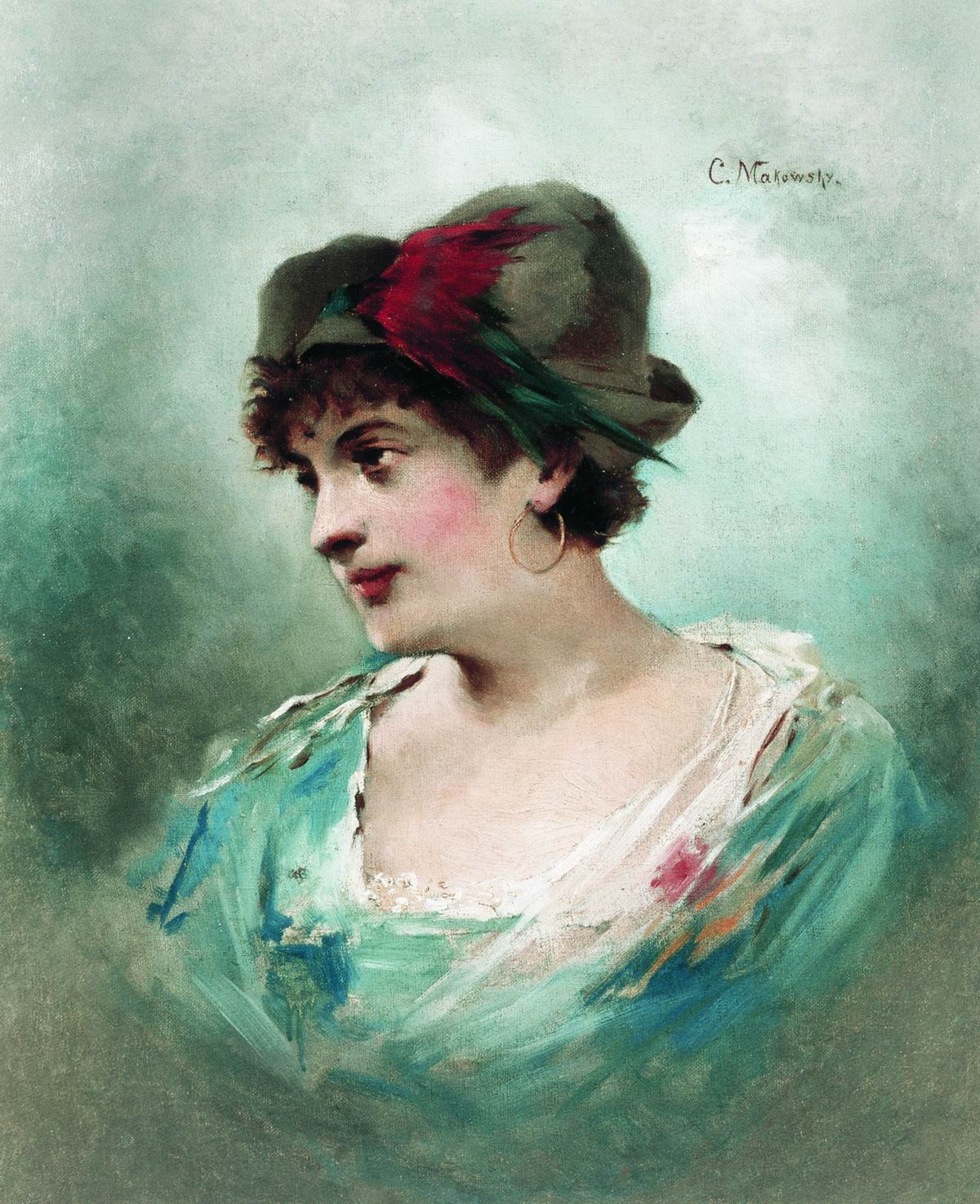 Маковский К.. Портрет Марии Петипа. 1900-е