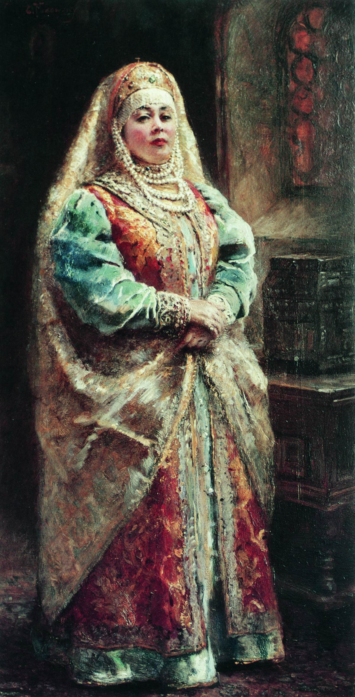Маковский К.. Боярыня. 1890-е