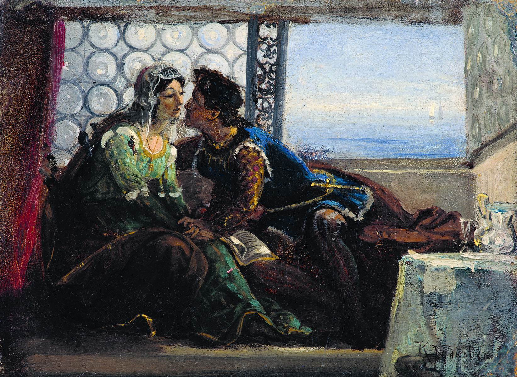 Маковский К.. Ромео и Джульетта. 1890-е
