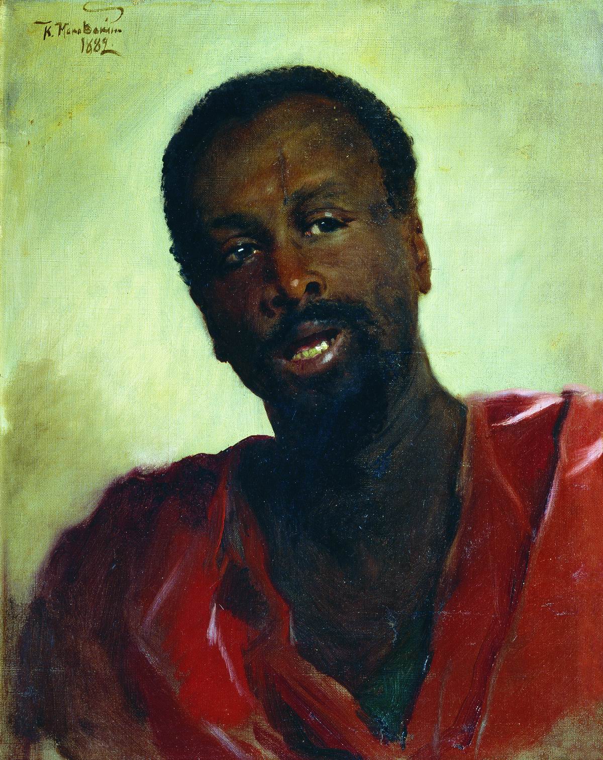 Маковский К.. Африканец. 1882