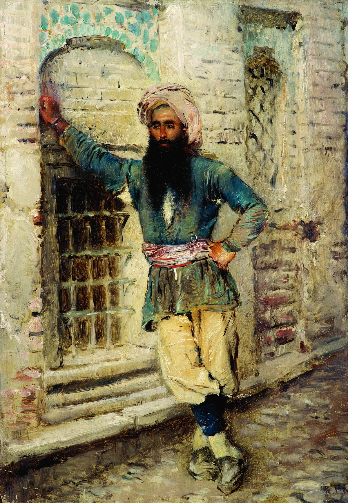 Маковский К.. Восточный мотив. 1870-е